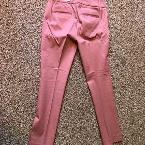 Loft pink 00P modern ankle pants